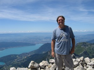 top of the Tournette lake Annecy
