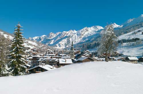 la clusaz winter
